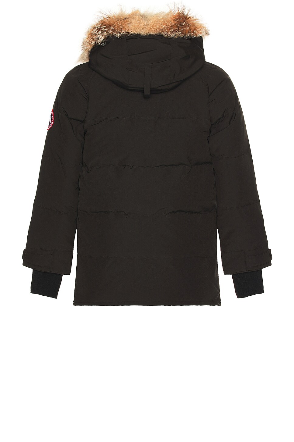 Canada Goose Emory Parka with Coyote Fur in Black