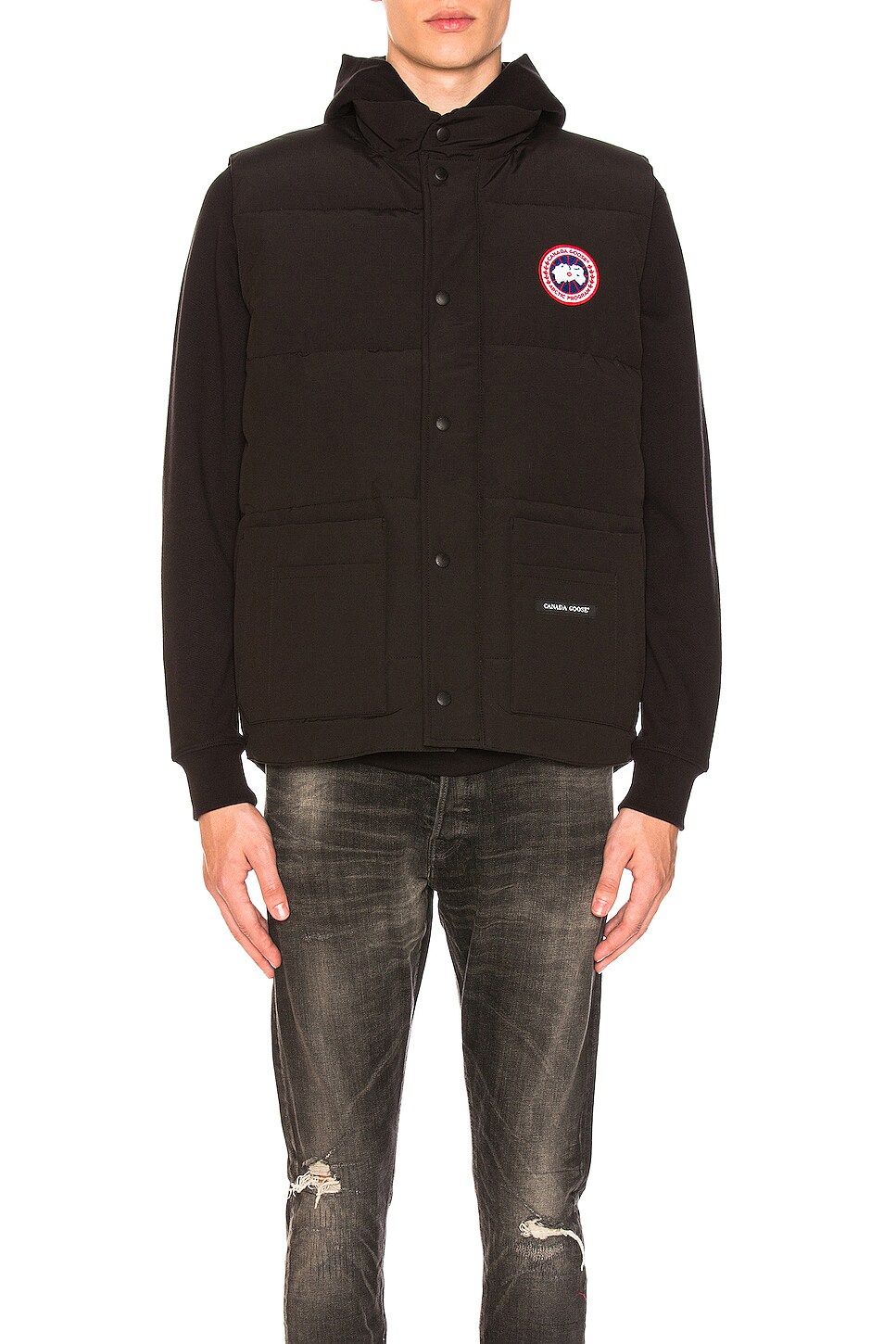 Canada Goose Freestyle Crew Vest in Black