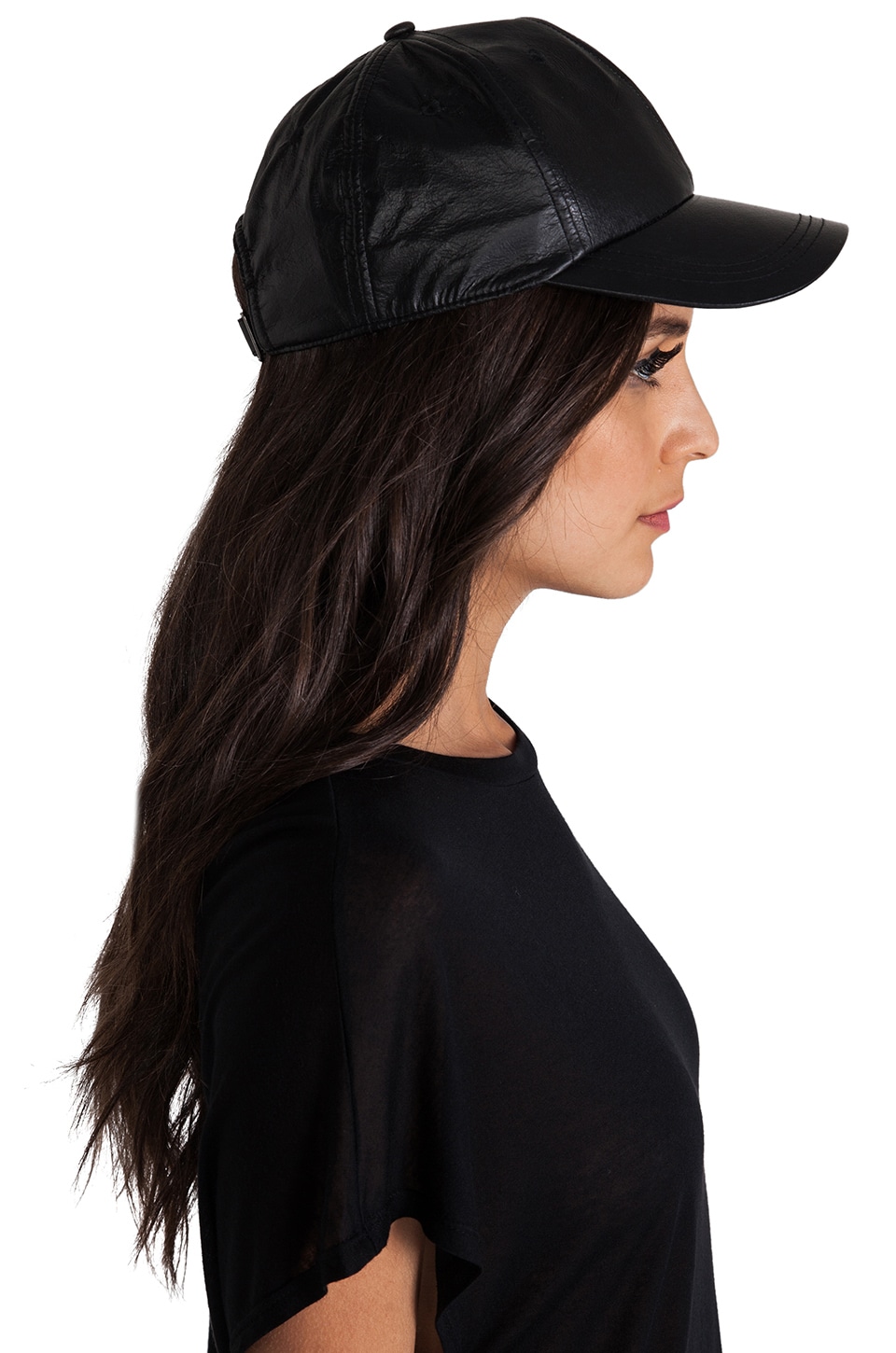 Paper Cap1 Cheap Monday Paper Cap in Black | REVOLVE
