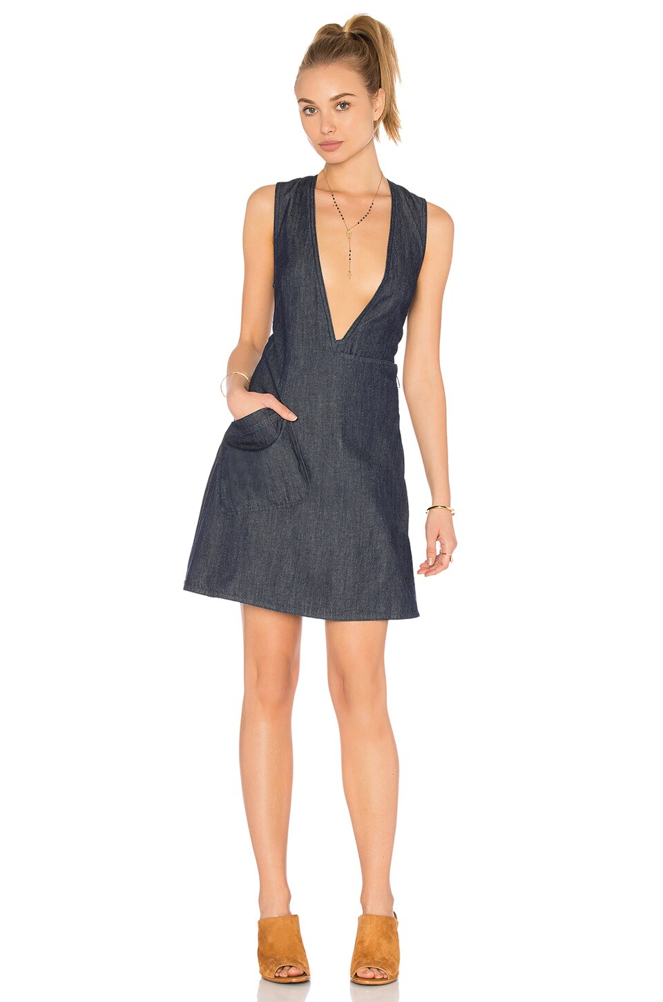 CHEAP MONDAY Code Denim Dress