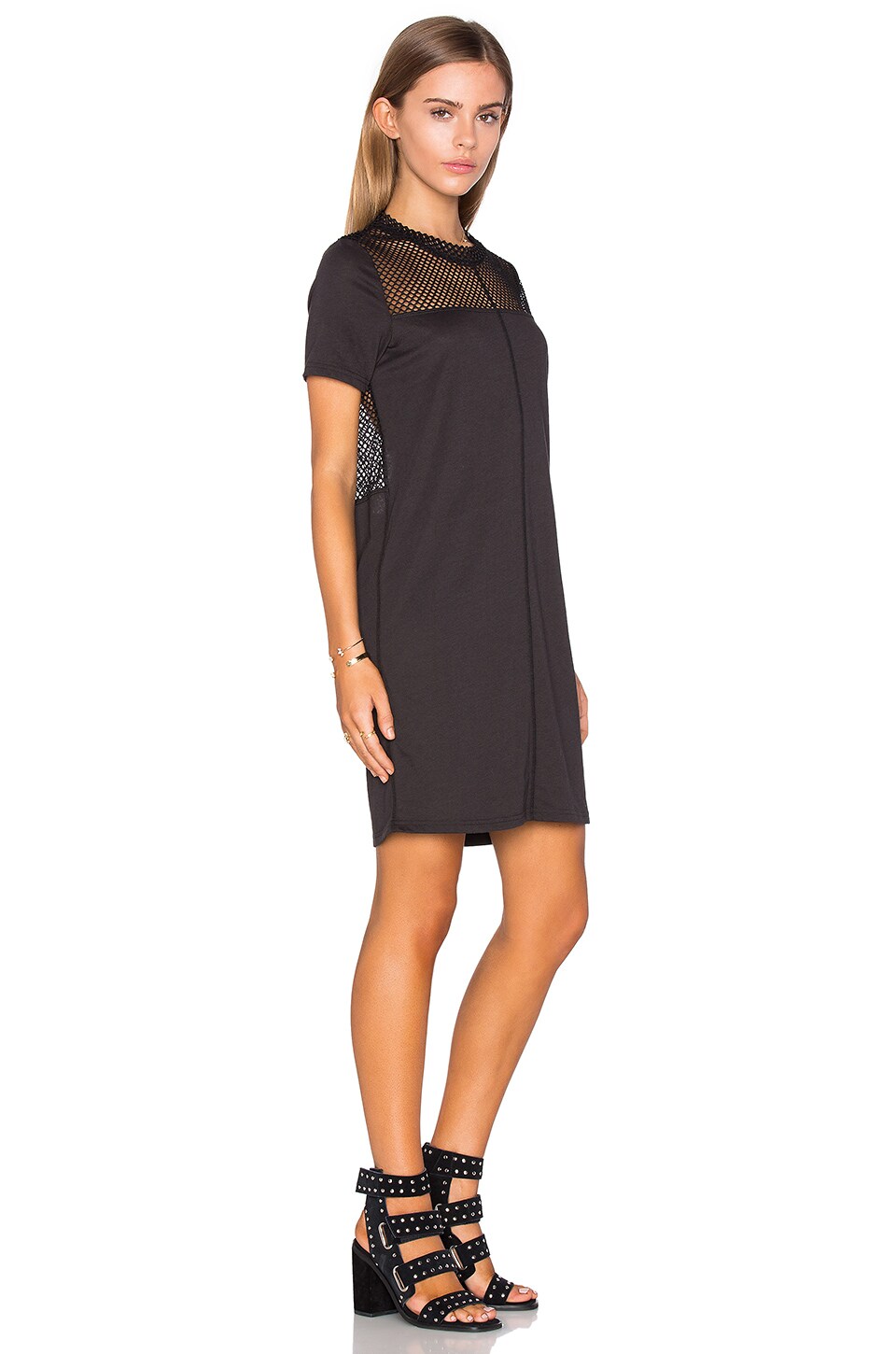 Cheap Monday Swip Dress In Black 