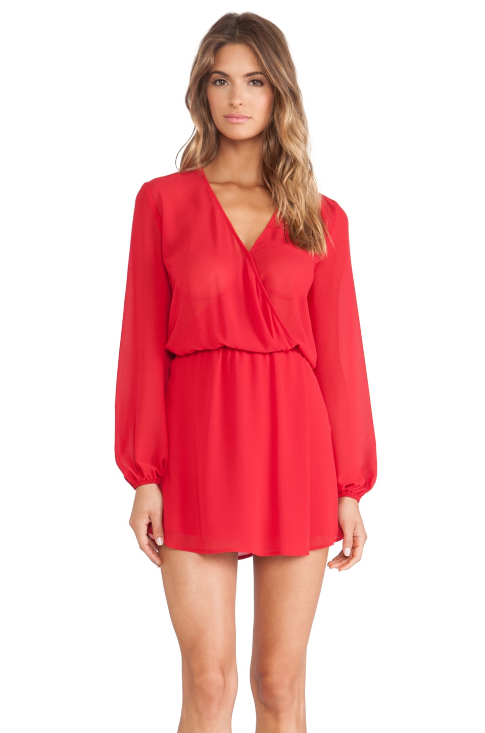 charles henry wrap dress