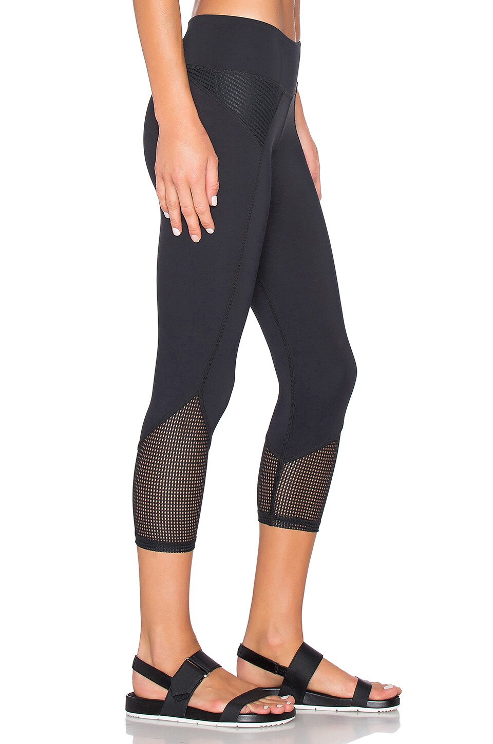 CHICHI Demi Mesh Panel Legging in Graphite & Black REVOLVE — free download