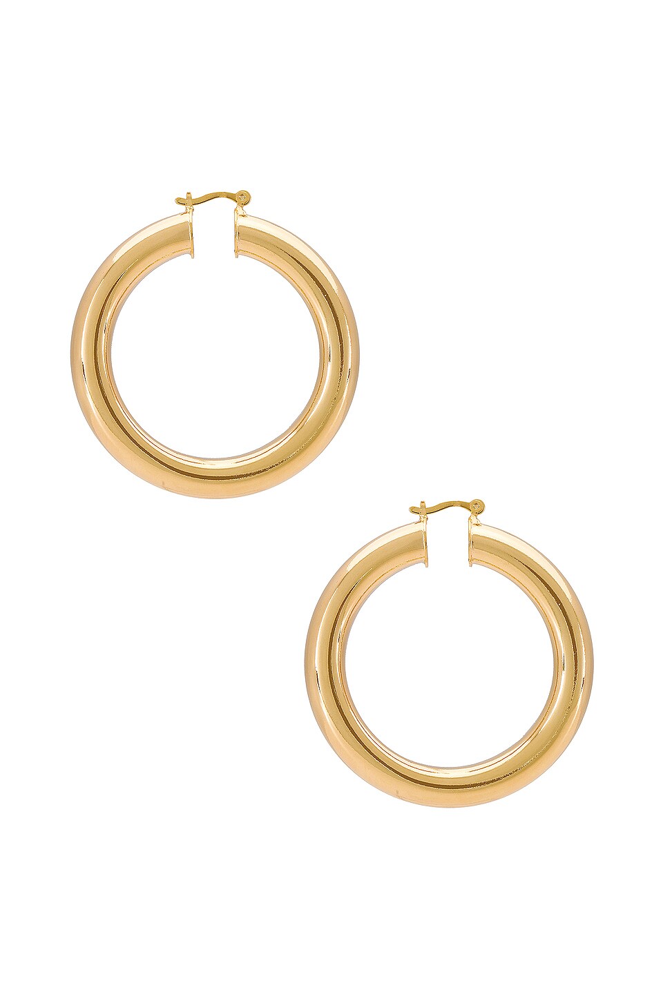 Child of Wild Aubree Large Tube Hoops in Gold