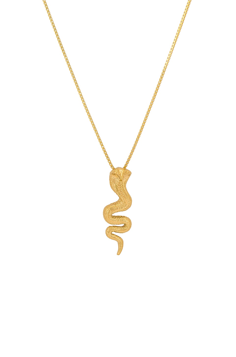 Child of Wild Gold Cobra Necklace in Gold