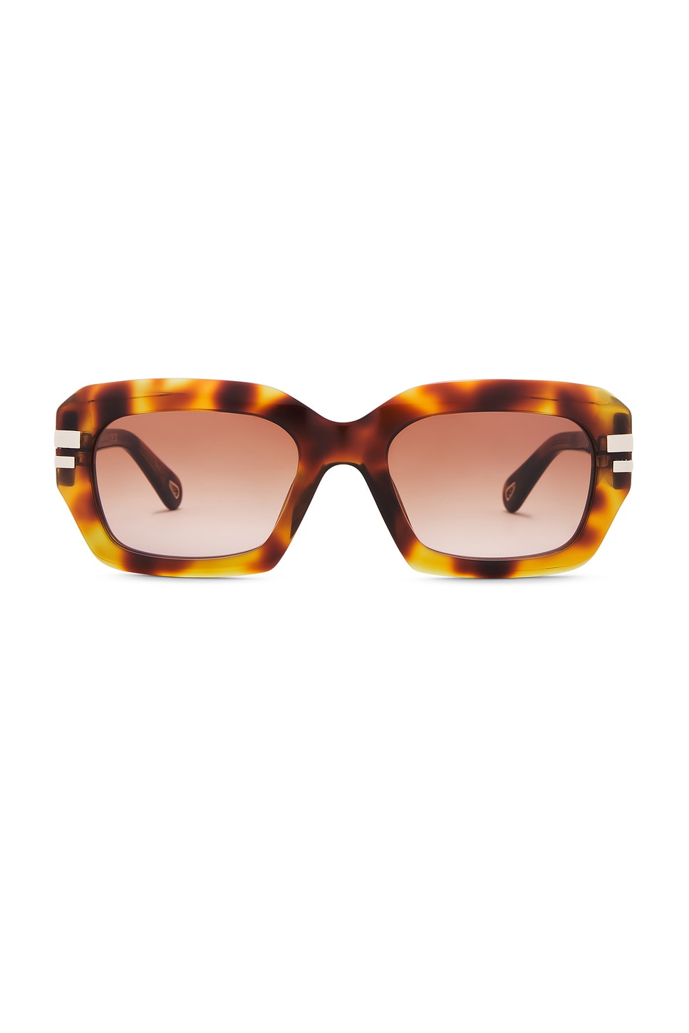 Chloe West Sunglasses in Havana Brown REVOLVE