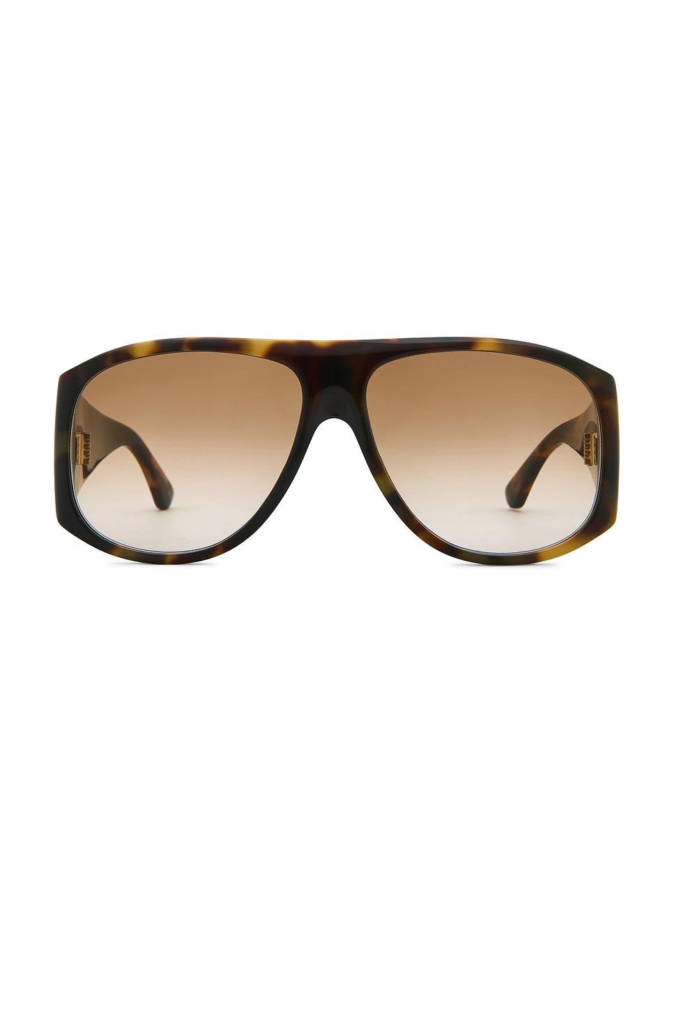 Chloe Izia Sunglasses in Havana & Brown | REVOLVE