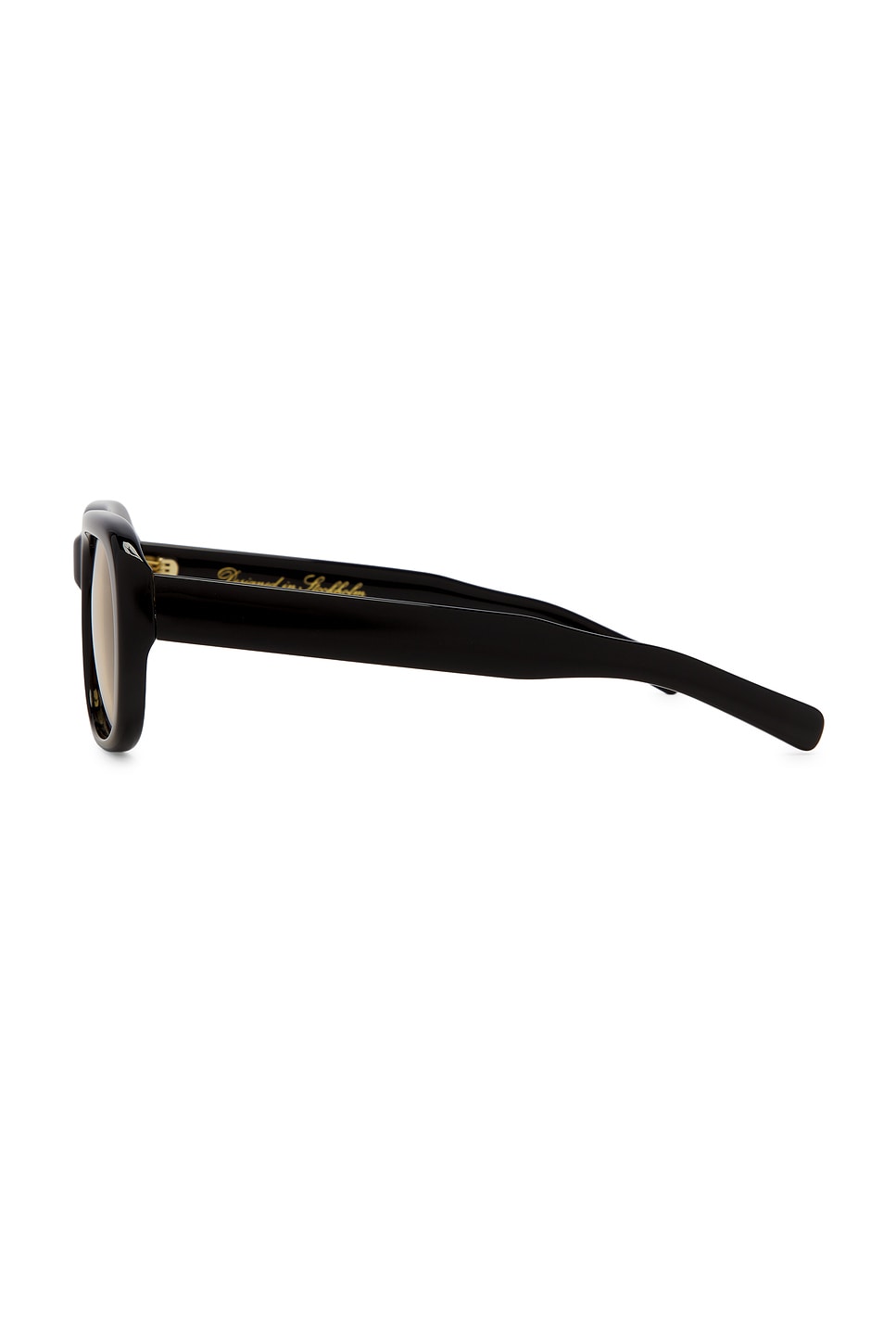 Chimi Louis Sunglasses in Black & Brown Yellow | REVOLVE