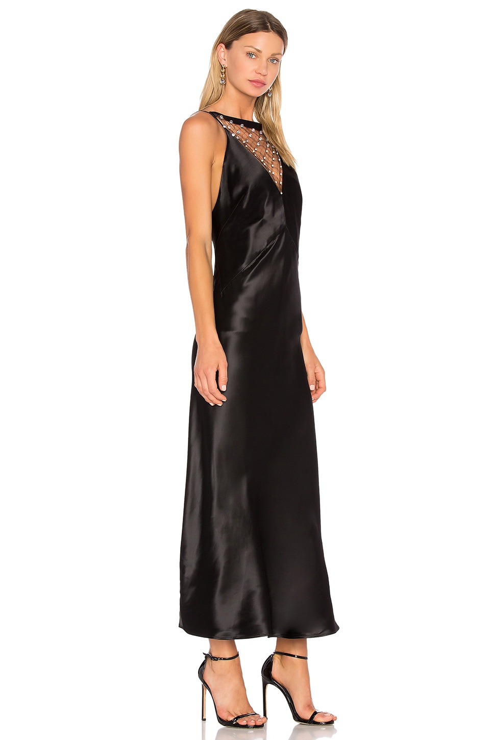 CHRISTOPHER ESBER Orb Lace Dune Dress, Black, Pearl & Clear | ModeSens