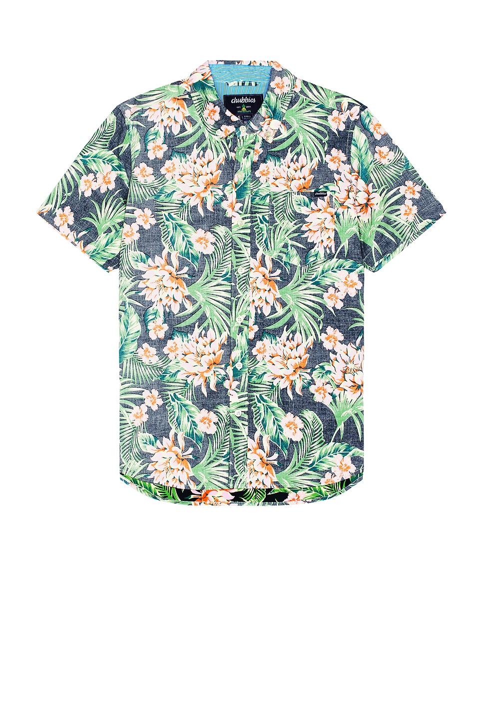 Chubbies The Resort Wear Friday Shirt in Navy | REVOLVE