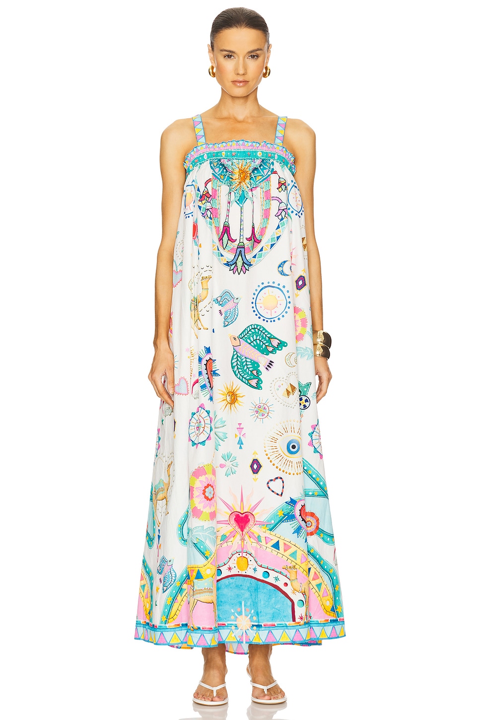 Wide Strap Sundress - Thumbnail 1