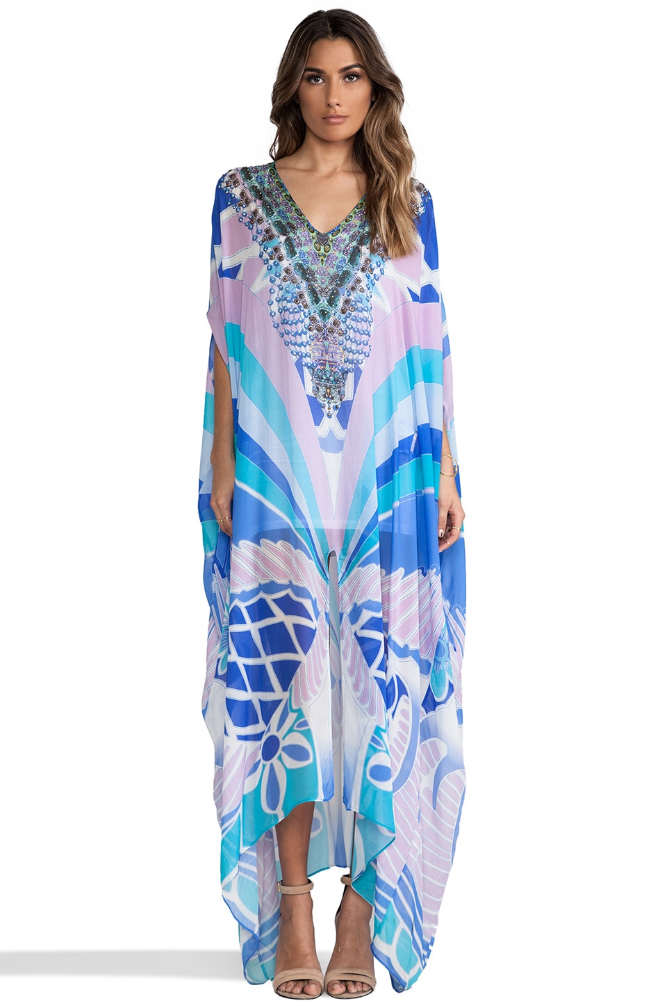 belted kaftan
