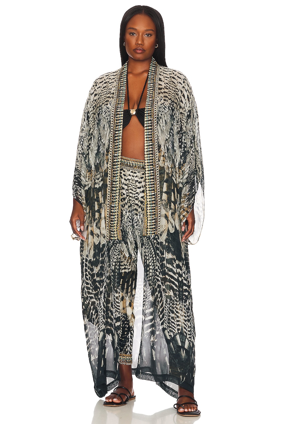 Camilla Kimono in Night Owl