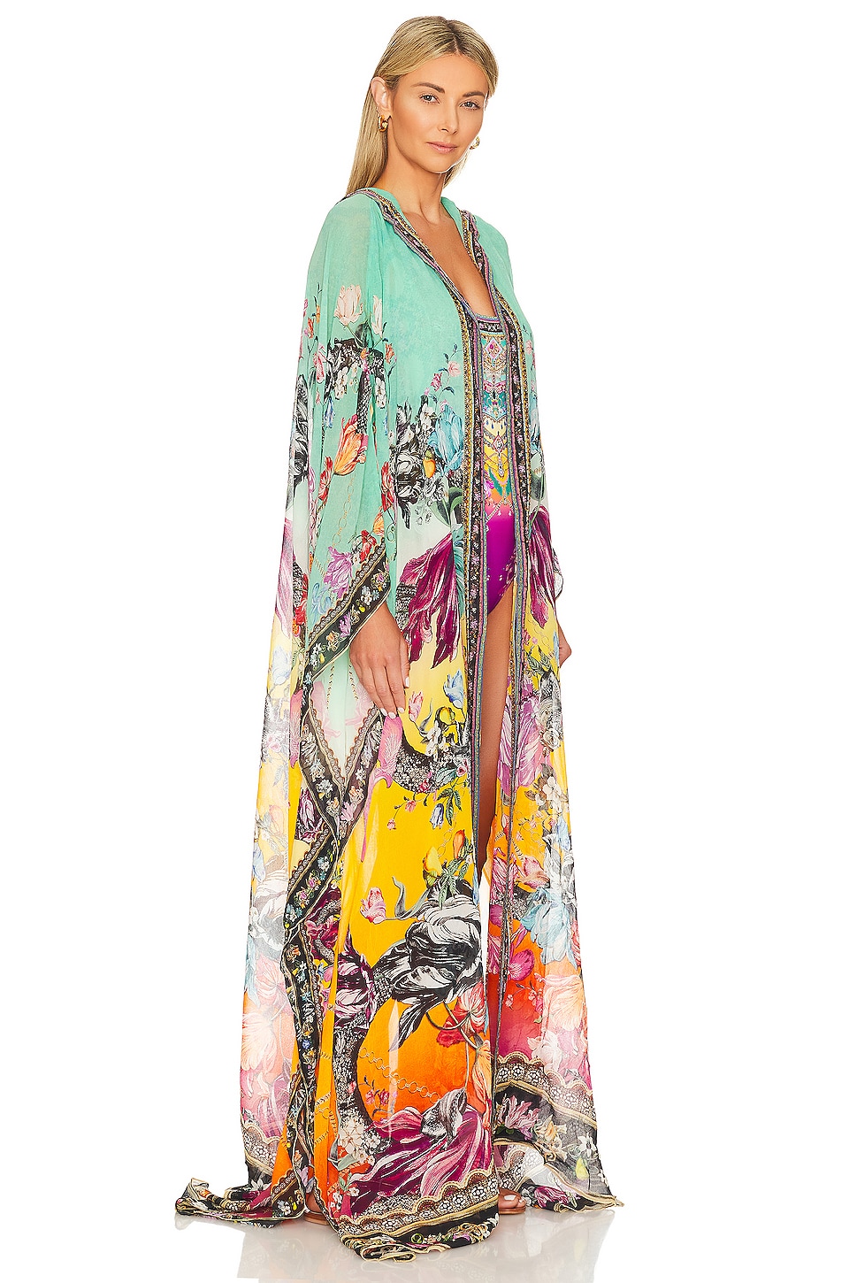 Camilla Oversized Kimono in Viper Room