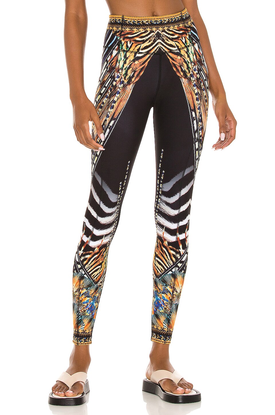 Camilla Active Leggings with Side Pocket Lost Paradise
