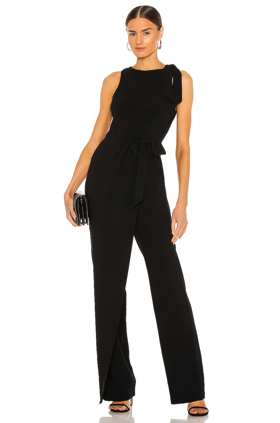Cinq a Sept Nanon Jumpsuit in Black