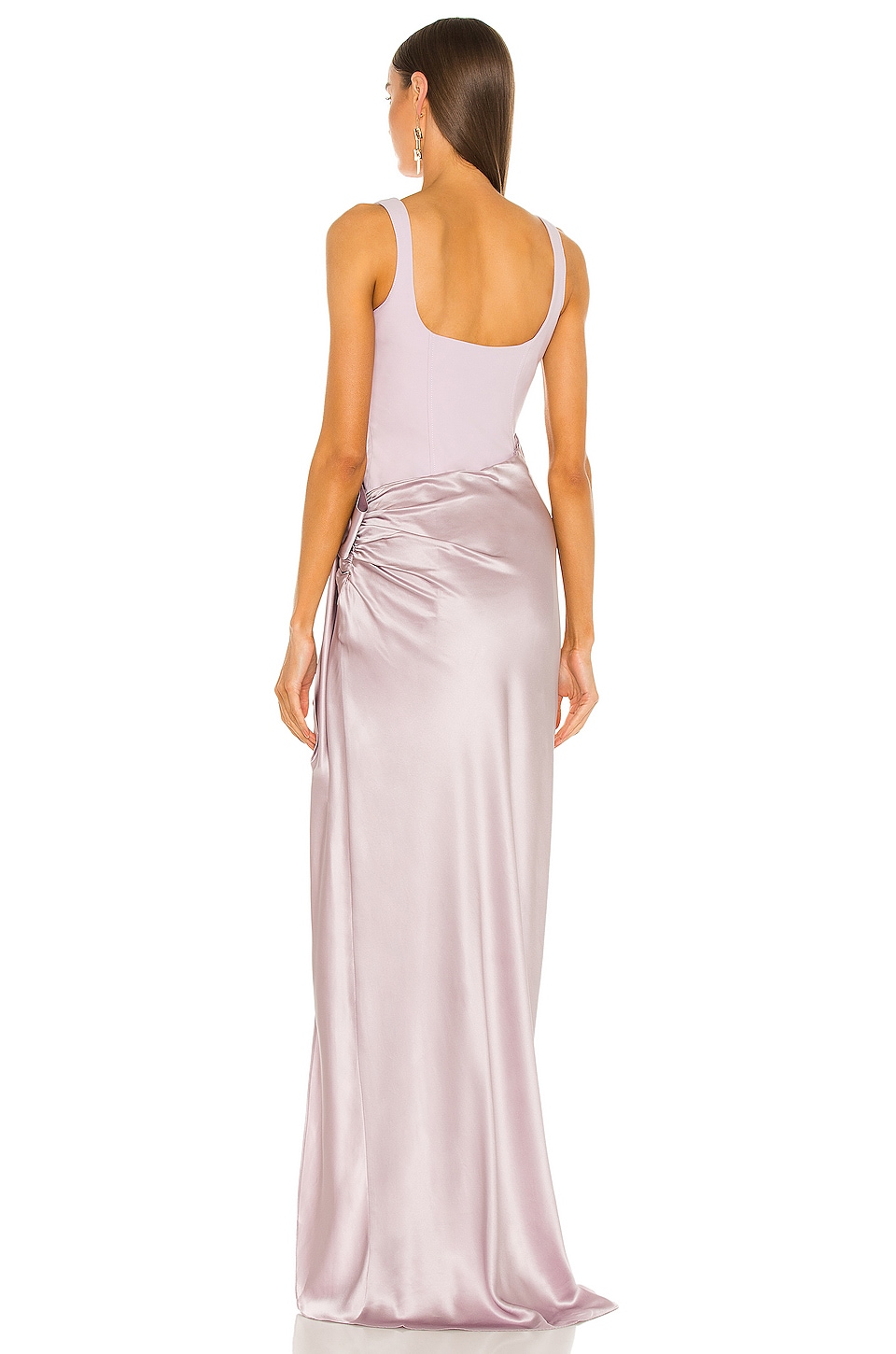 cinq a sept marian draped gown