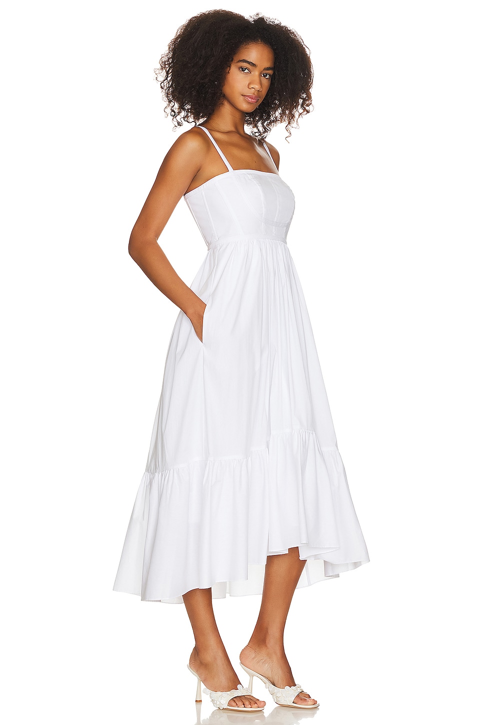 Cinq a Sept Elsie Dress in White