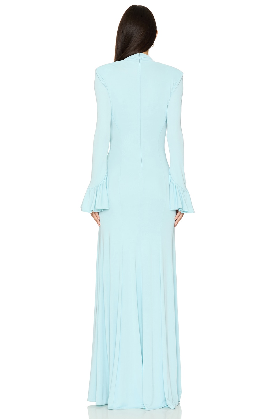 chinese dress ladies Ferrera Draped Jersey Midi Dress  SIMKHAI