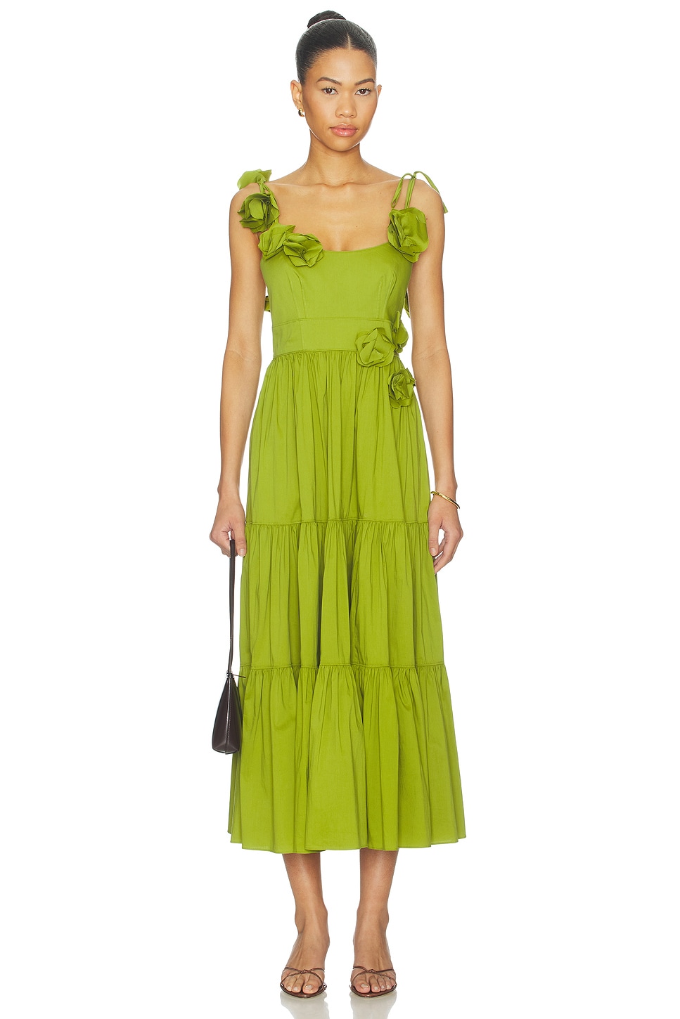 Cinq a Sept Kael Dress in Dark Lime | REVOLVE