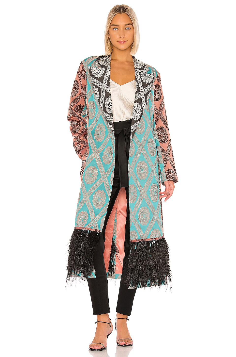 Cinq a Sept Phoebe Coat in Multi | REVOLVE