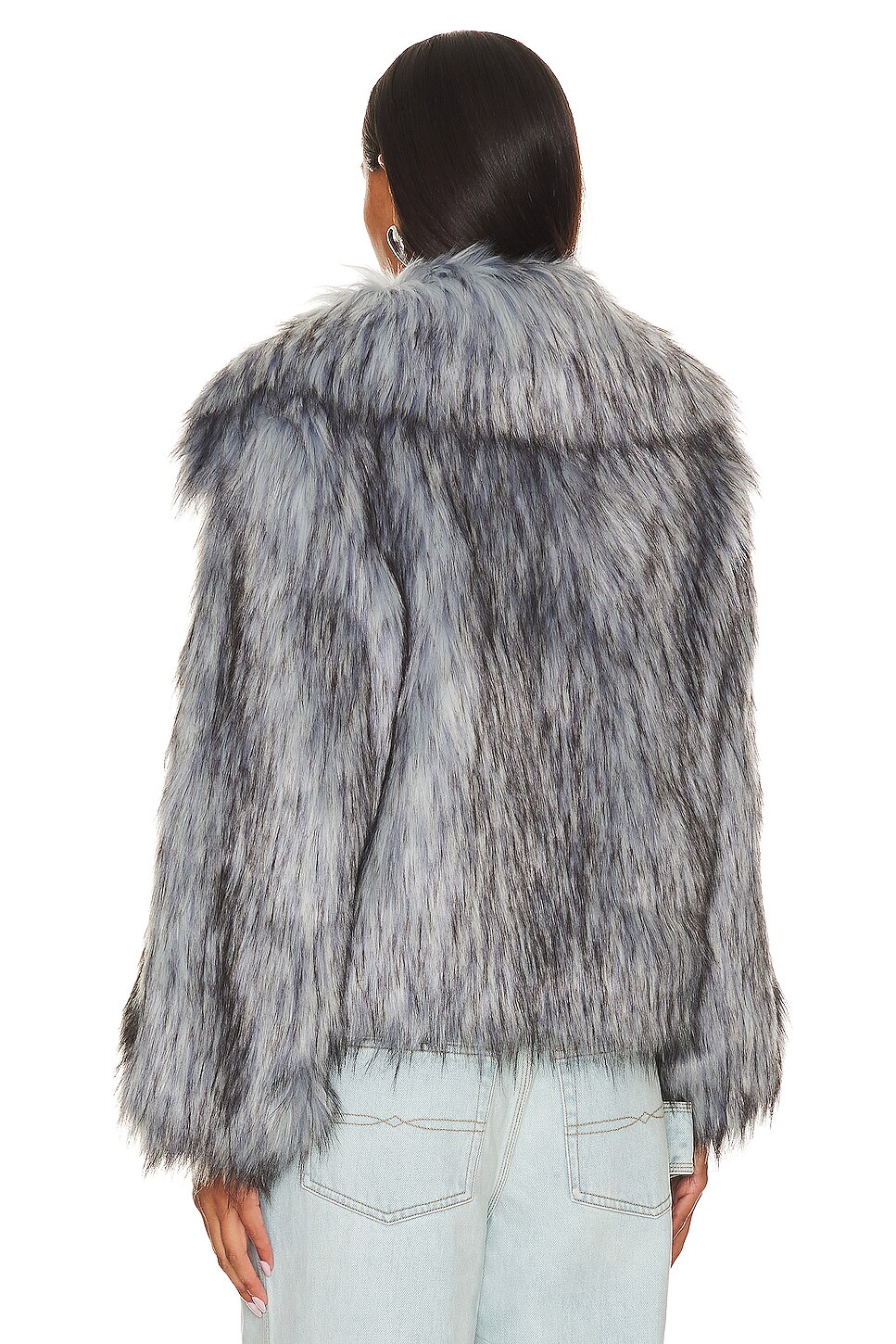Cinq a Sept Short Tenley Coat in Pale Sky Blue | REVOLVE