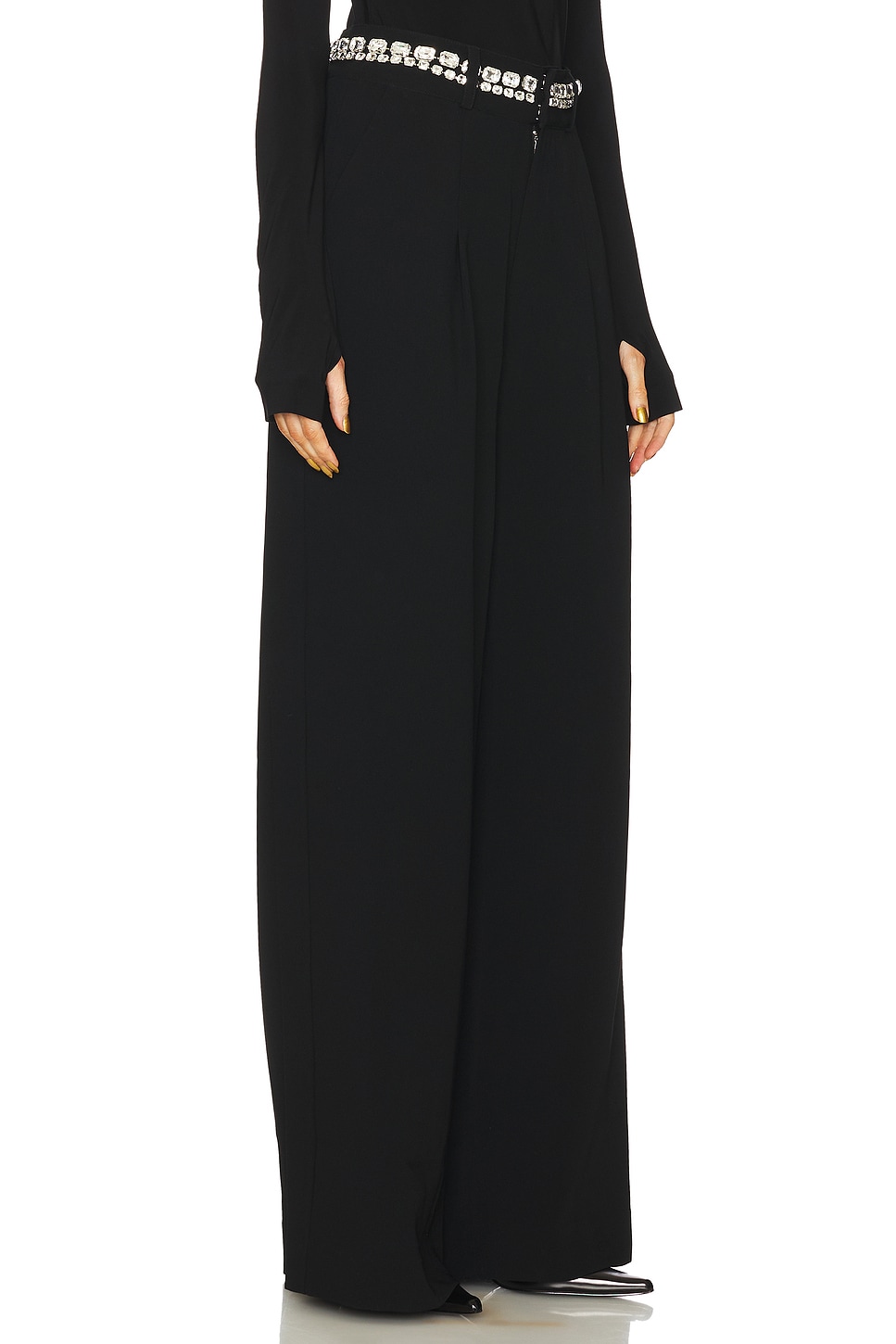 Cinq à Sept Rhinestone Chain Genna Pant