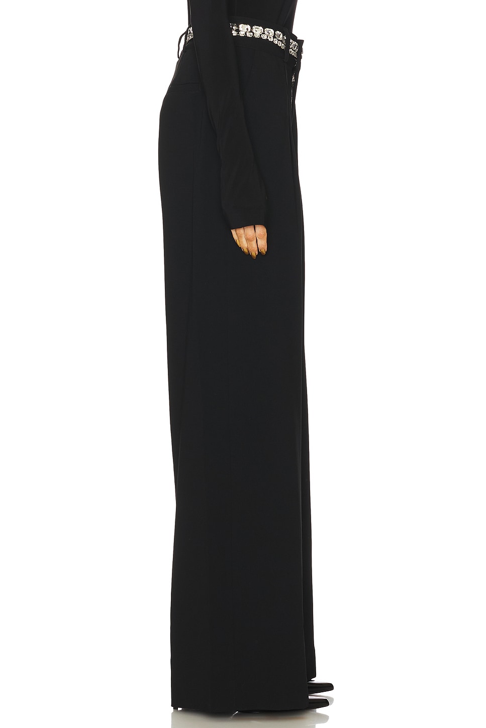 Cinq à Sept Rhinestone Chain Genna Pant