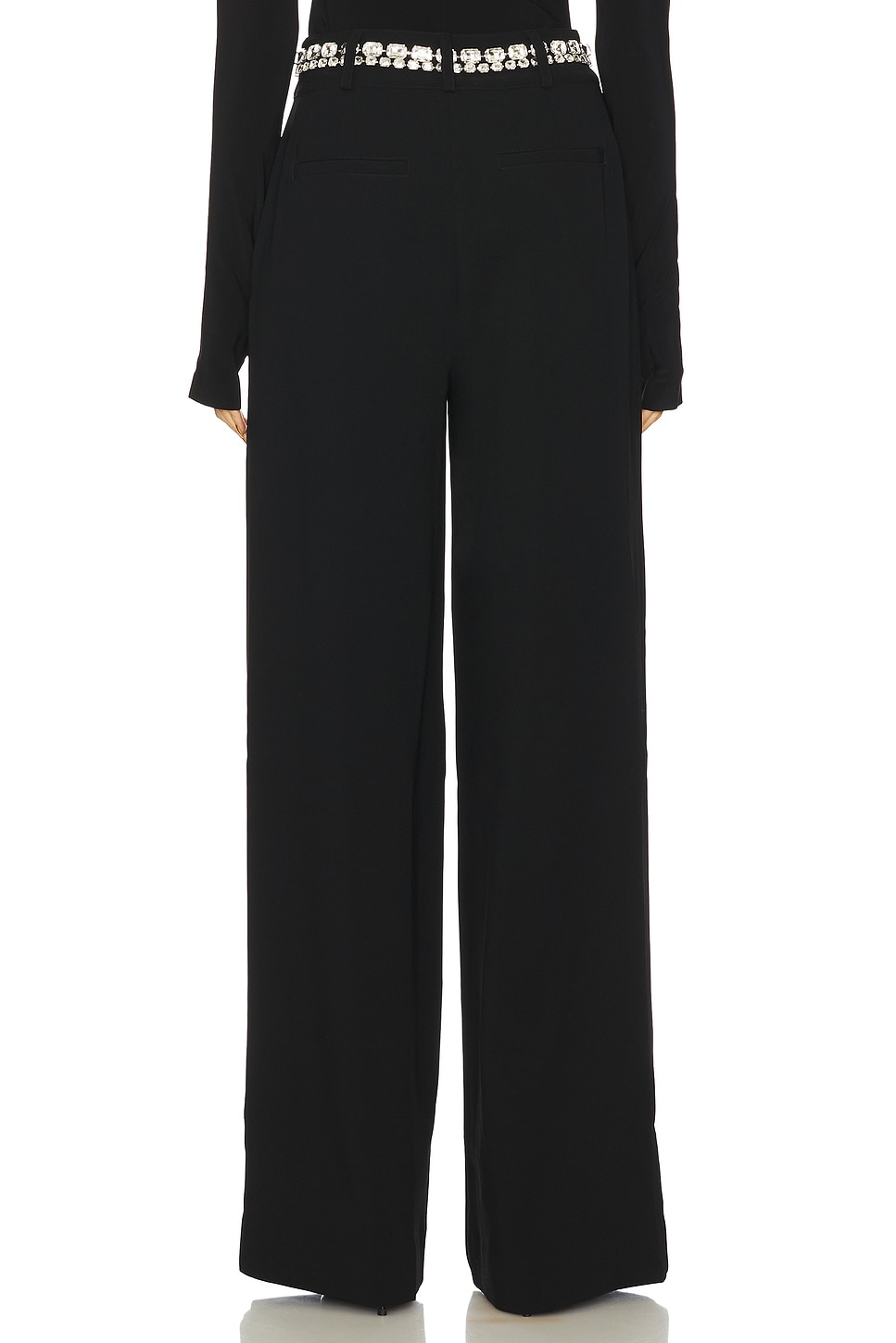 Cinq à Sept Rhinestone Chain Genna Pant