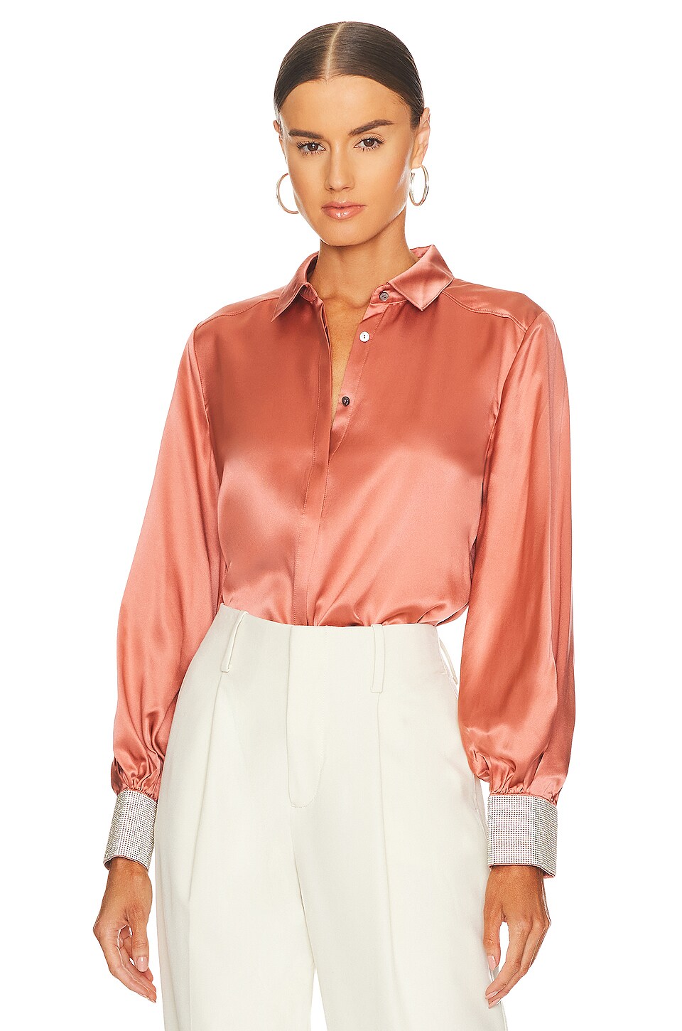 Cinq a Sept Selina Top in Copper