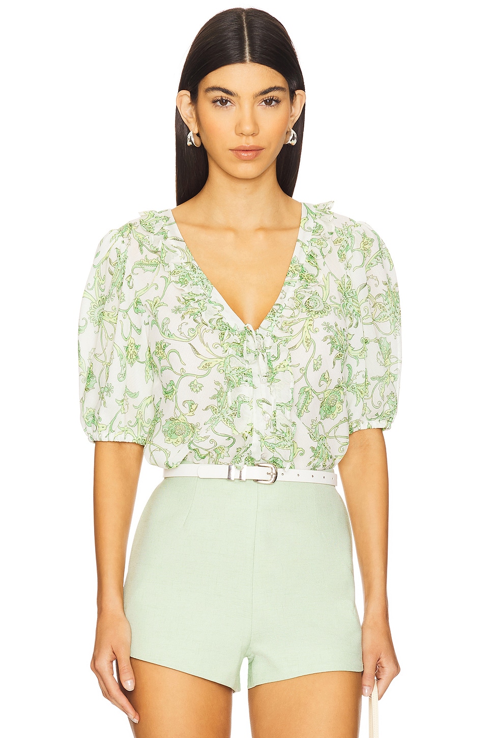 Ivy Paisley Seraphina Top - Thumbnail 1