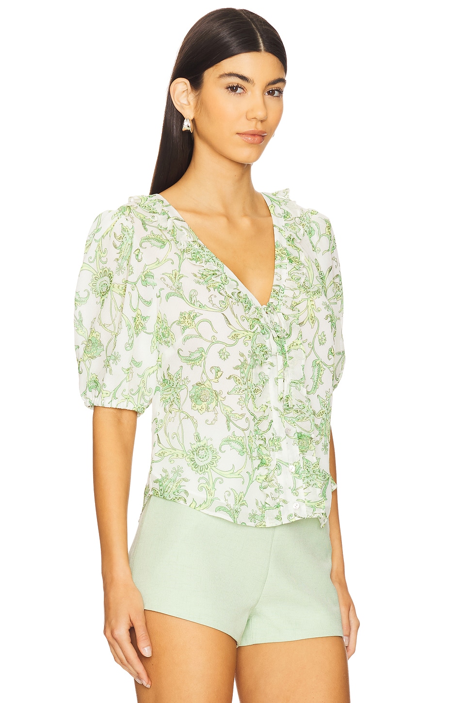 Ivy Paisley Seraphina Top - Thumbnail 3