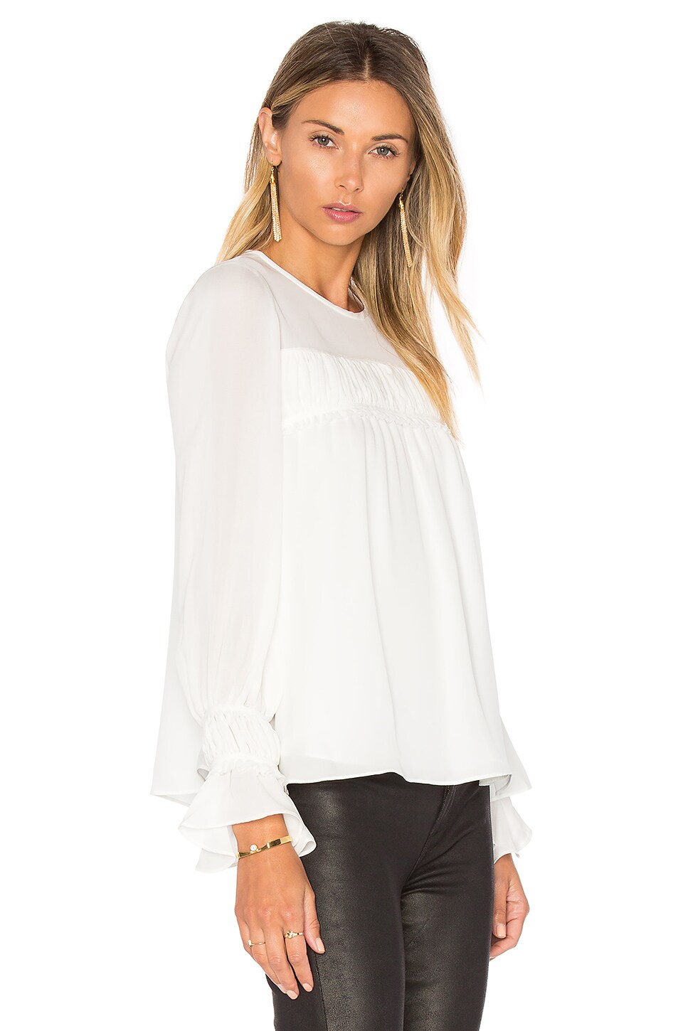 Cinq a Sept Monarch Top in Ivory