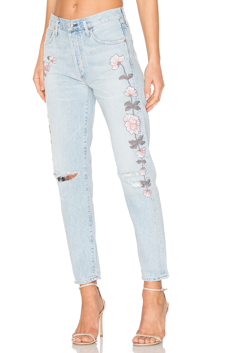 citizens of humanity embroidered jeans