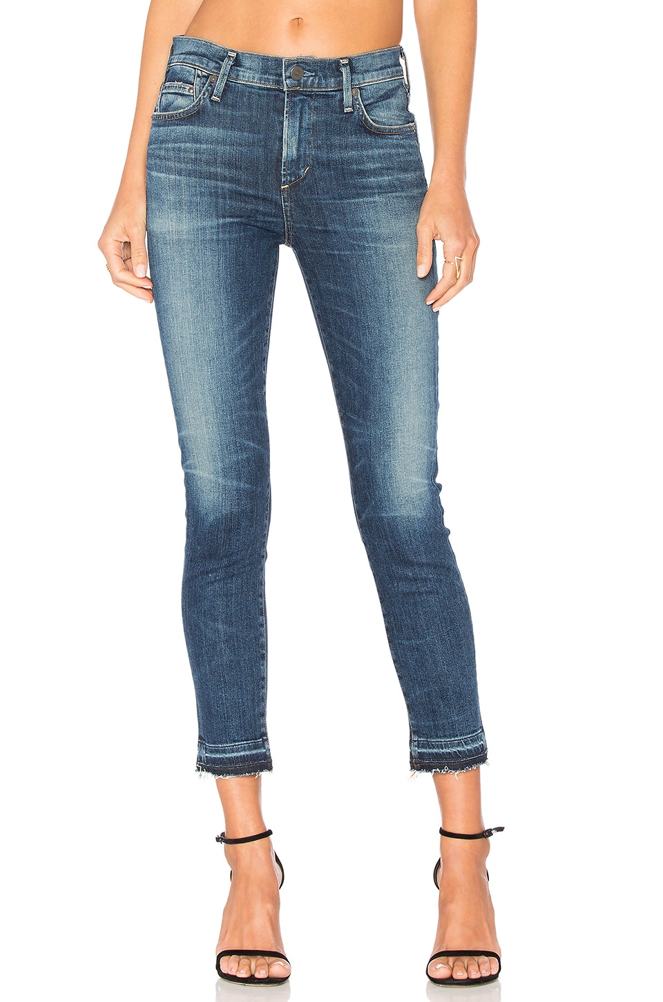 rocket high waist crop skinny jeans