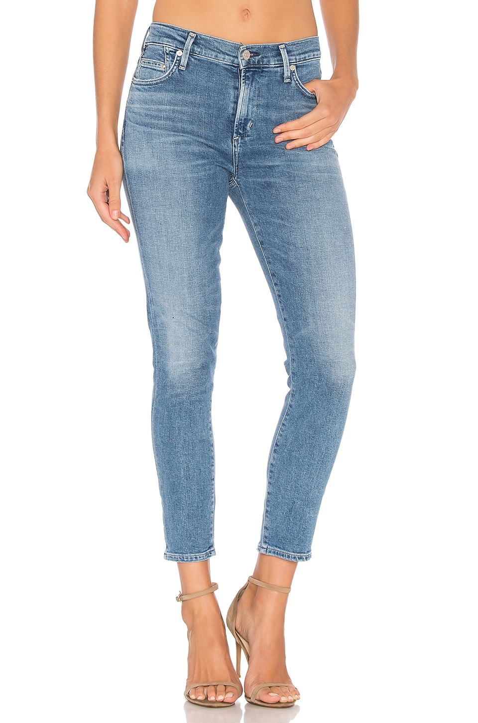 Citizens Of Humanity Rocket High Rise Crop In Pacifica Revolve