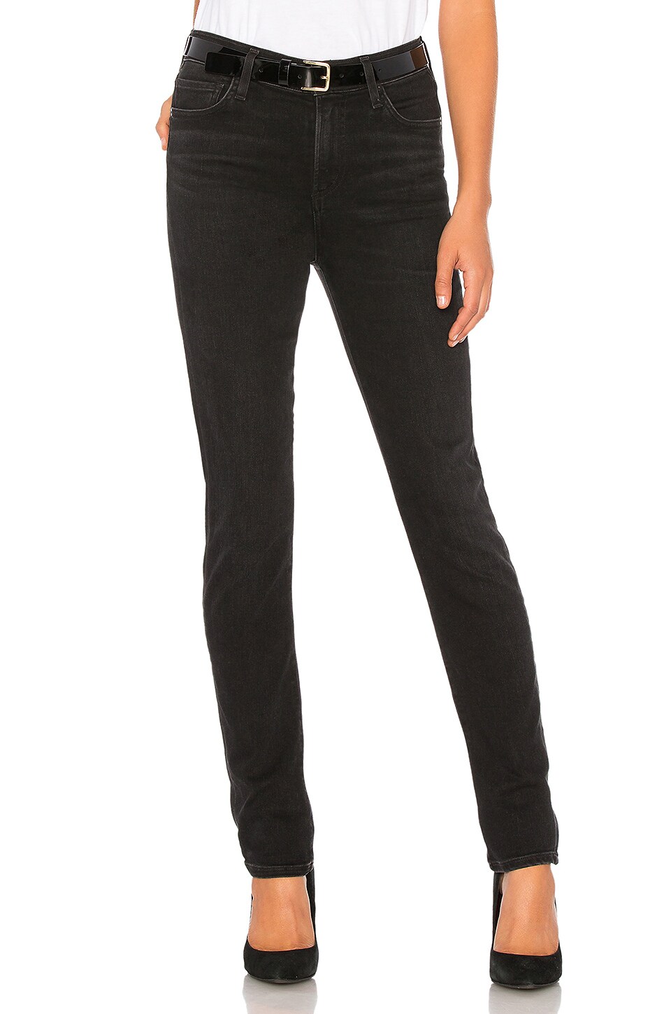 harlow high rise slim jeans