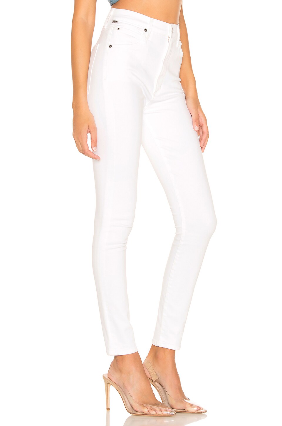 Citizens of Humanity Chrissy High Rise Skinny in White Sculpt