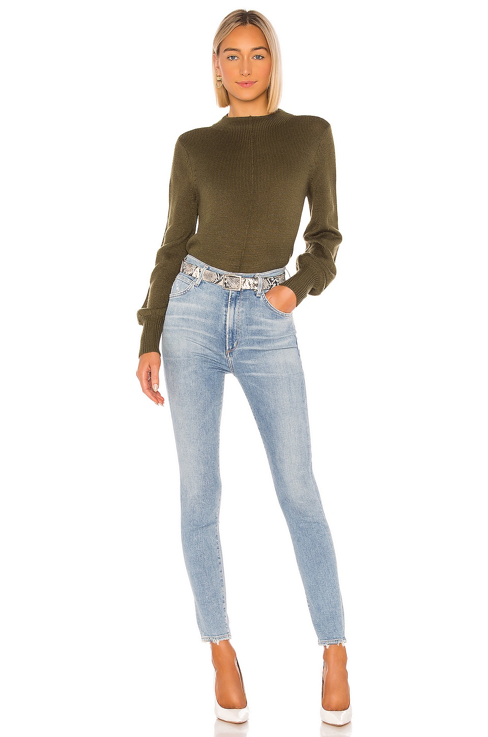 Citizens of Humanity Chrissy Sculpt High Rise Skinny in Islands | REVOLVE