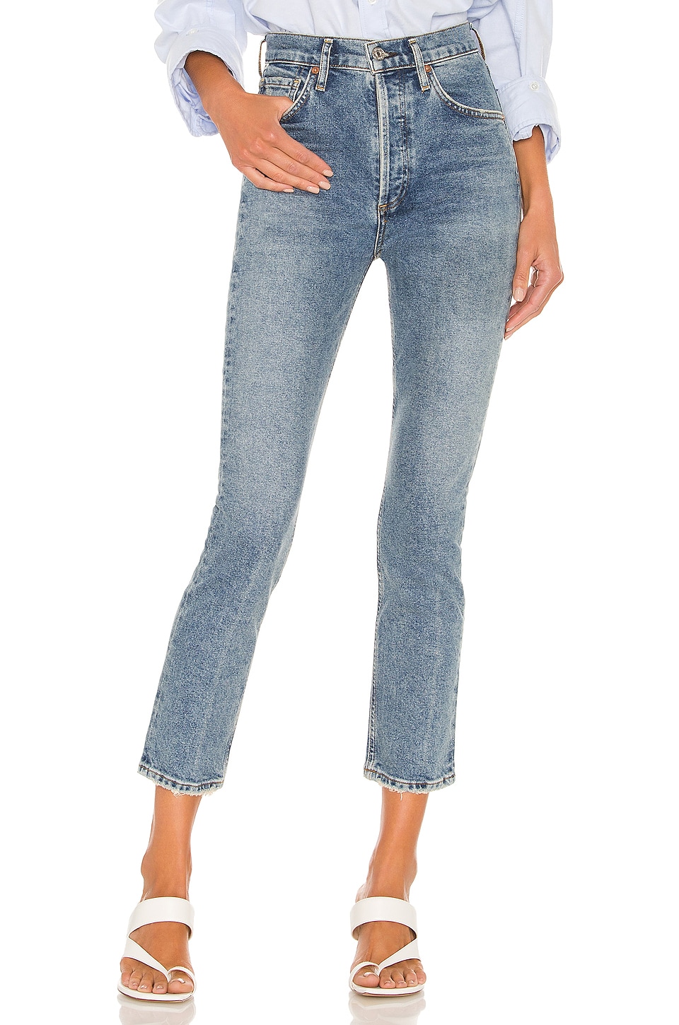 Citizens of Humanity Jolene High Rise Vintage Slim in Dimple | REVOLVE