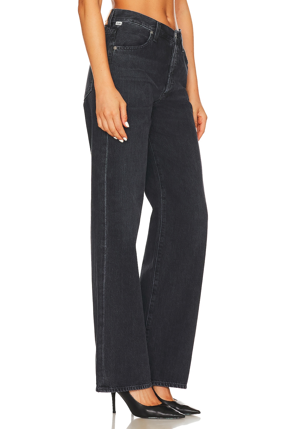 Citizens of Humanity Annina Trouser Jean in Fade To Black