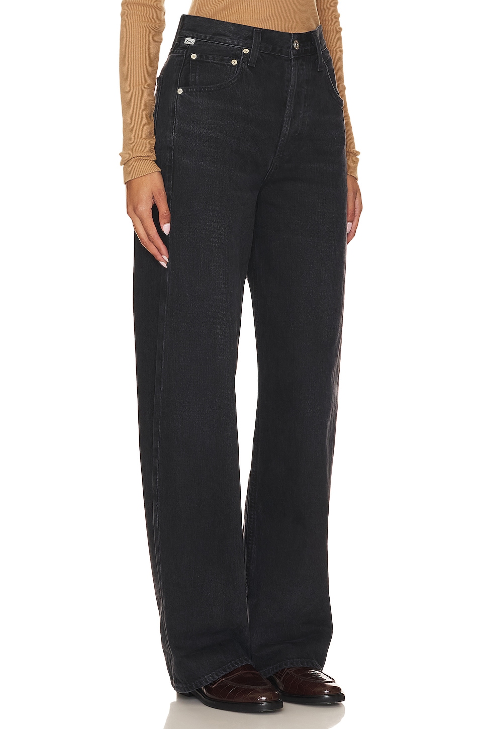 Citizens Of Humanity Ayla Baggy Cuffed Crop Jeans thumbnail