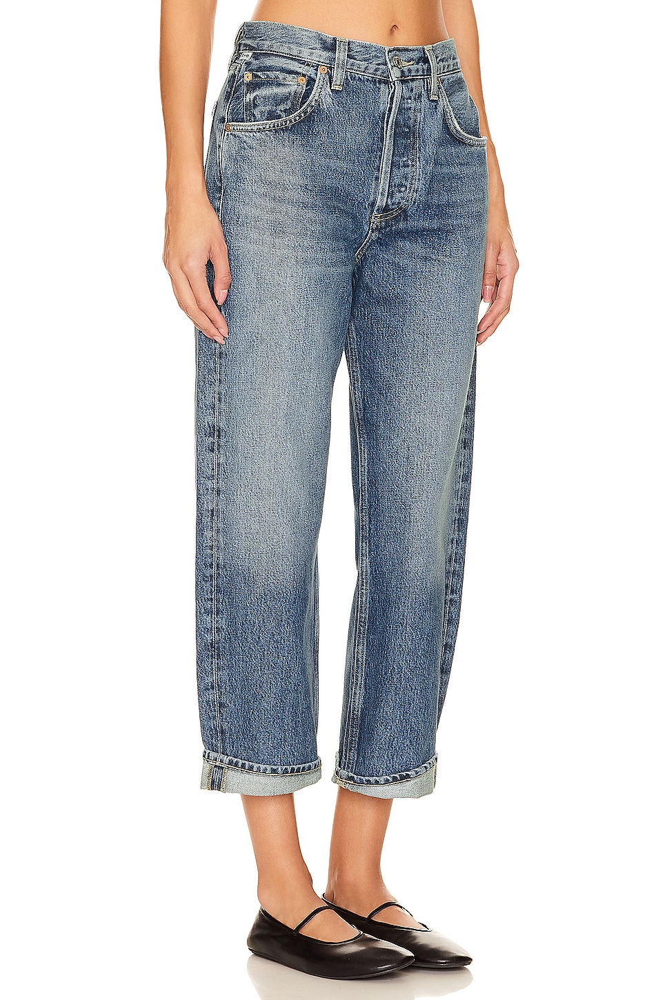 Citizens Of Humanity Dahlia Bow Leg Baby Roll Jeans thumbnail