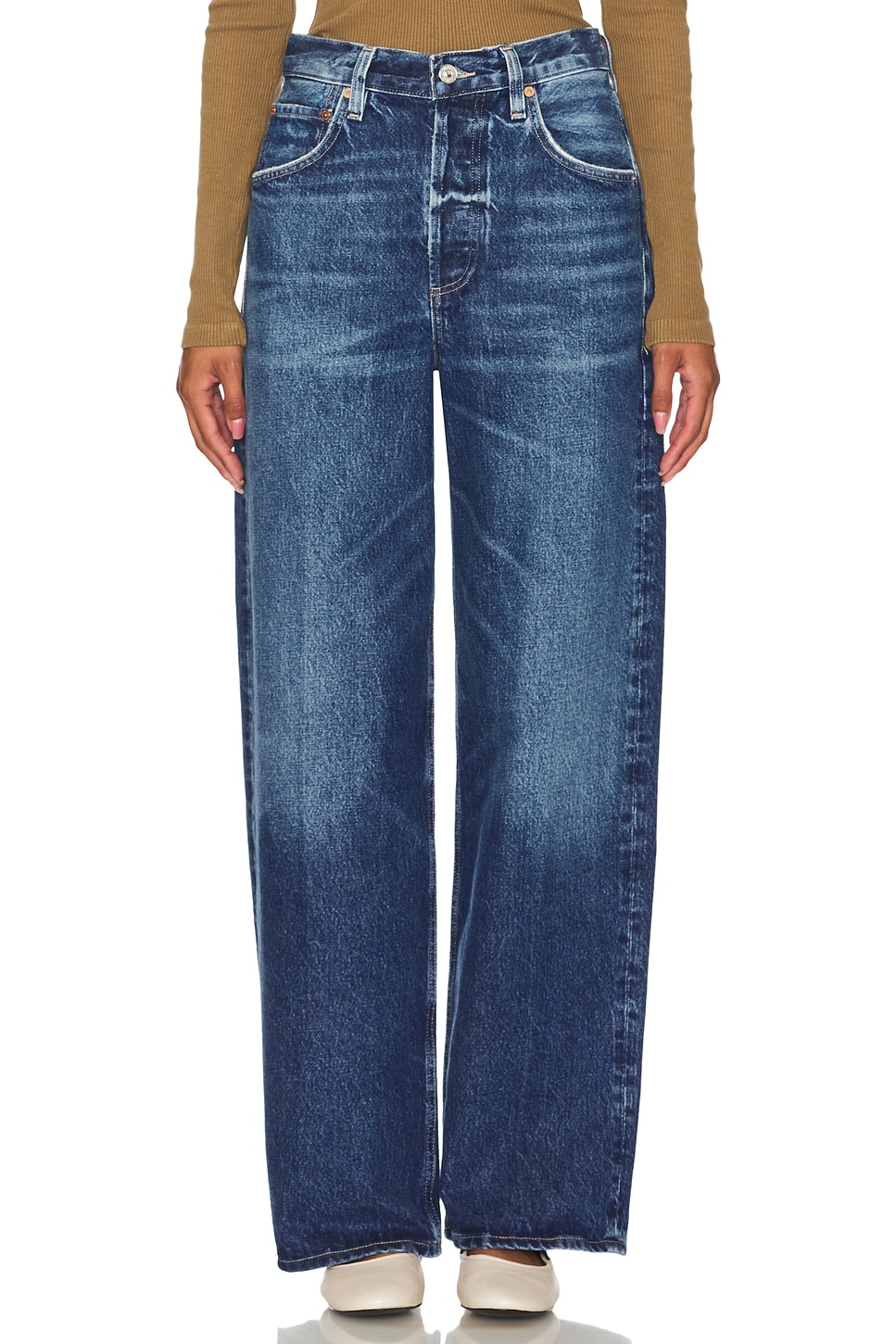 Ayla Petite Baggy Jeans - Thumbnail 1