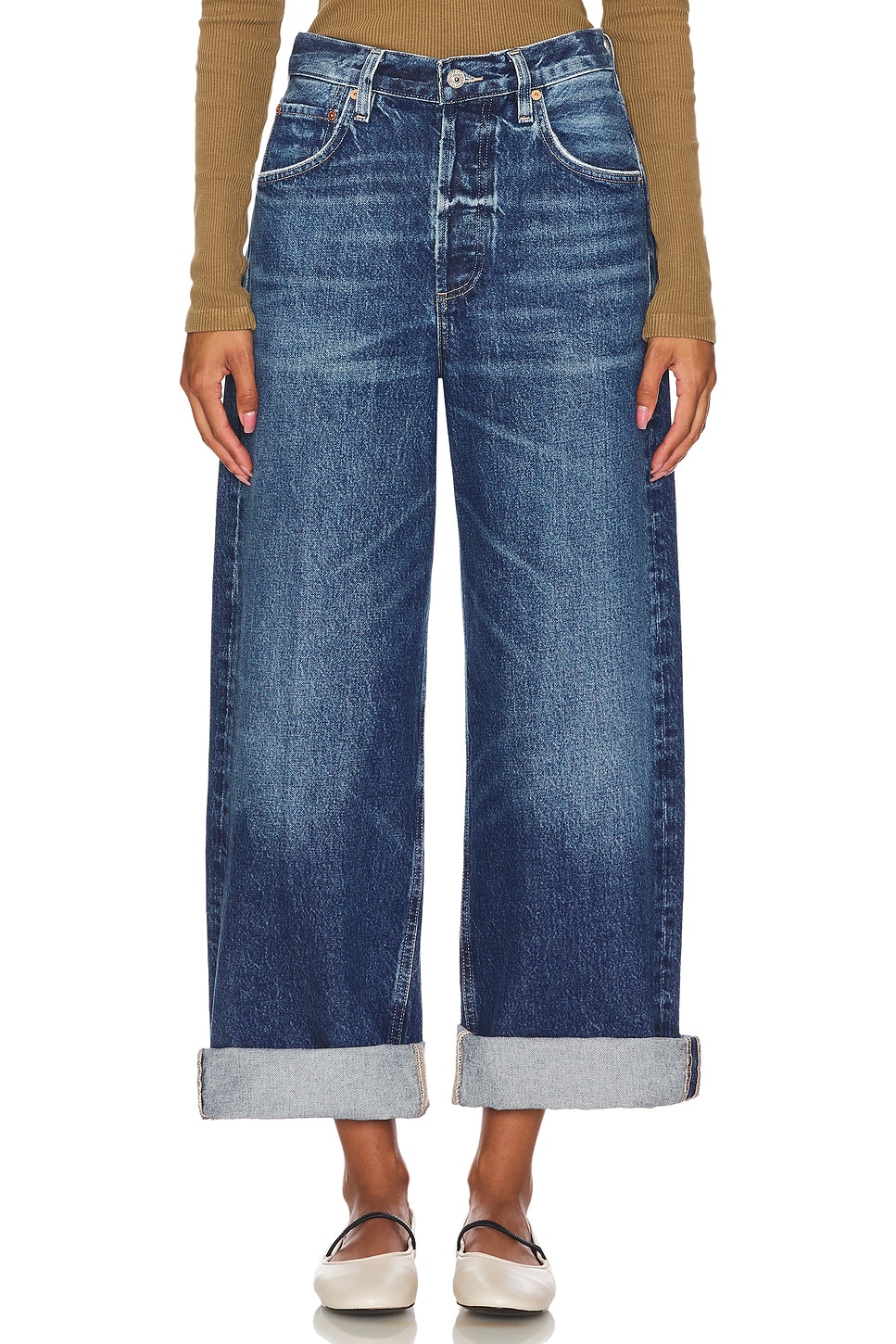 Ayla Petite Baggy Jeans - Thumbnail 2