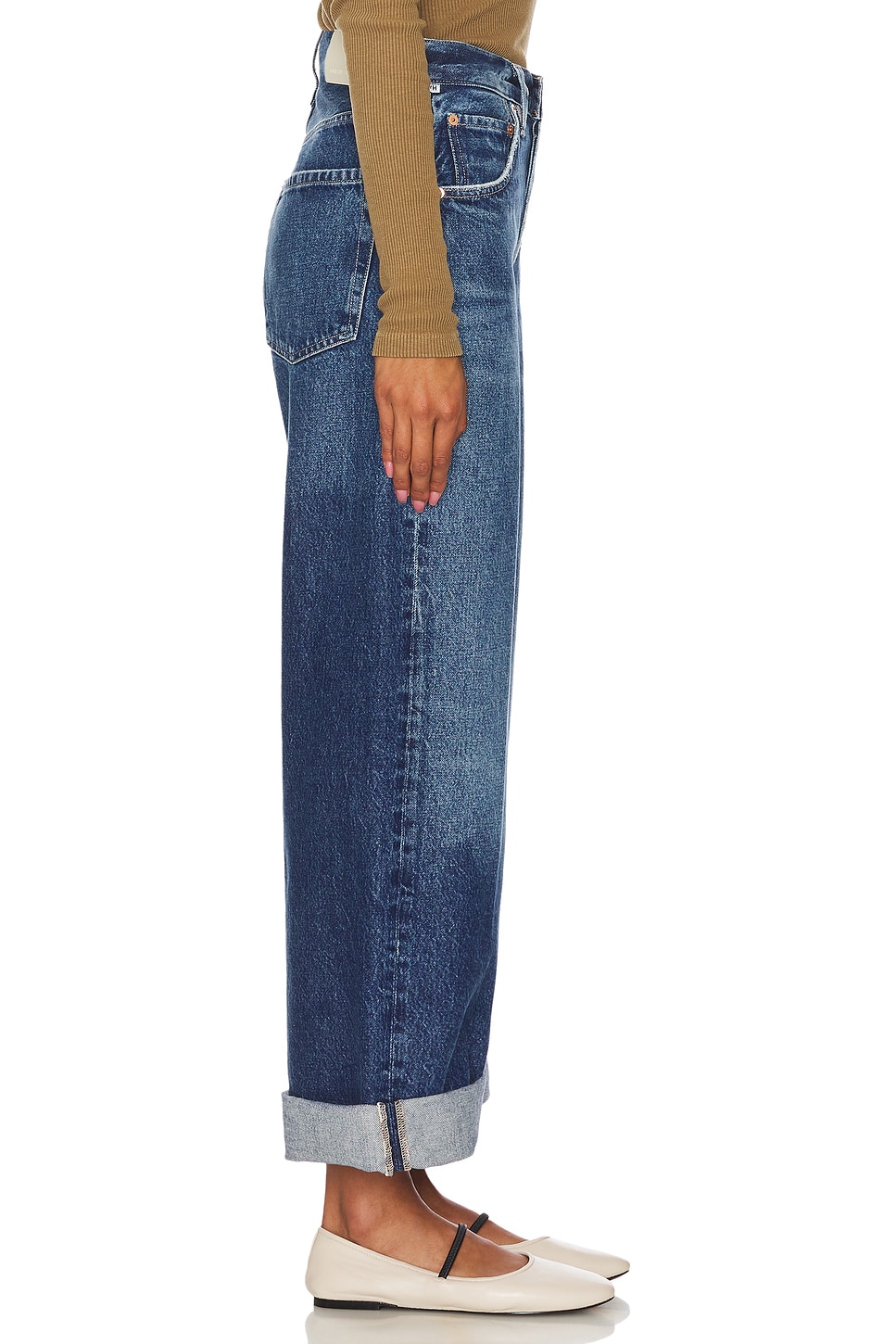 Ayla Petite Baggy Jeans - Thumbnail 4