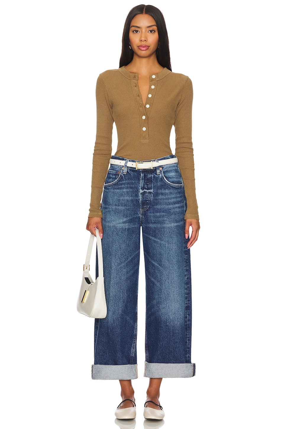 Ayla Petite Baggy Jeans - Thumbnail 6