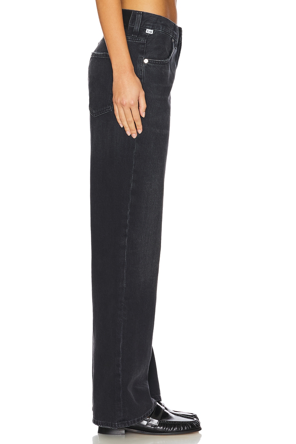 Annina Petite Wide Leg Jeans - Thumbnail 3
