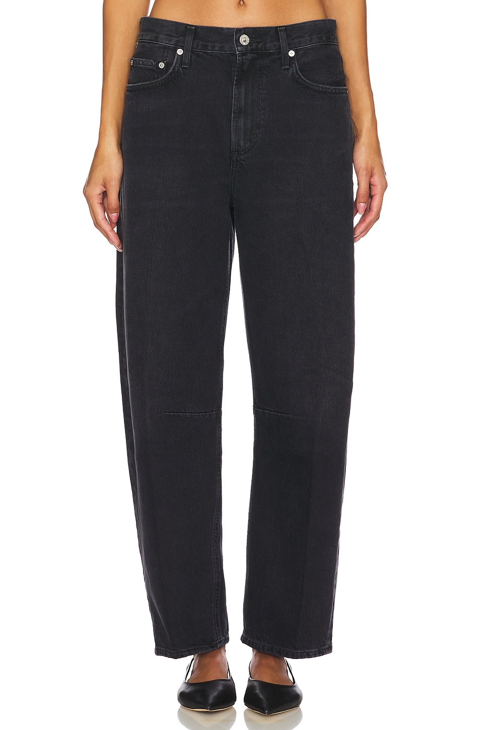Miro Relaxed Wide Leg Jeans - Thumbnail 1