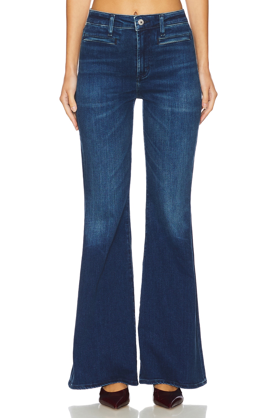 Citizens Of Humanity Lilah Flare With Welt Pocket Jeans